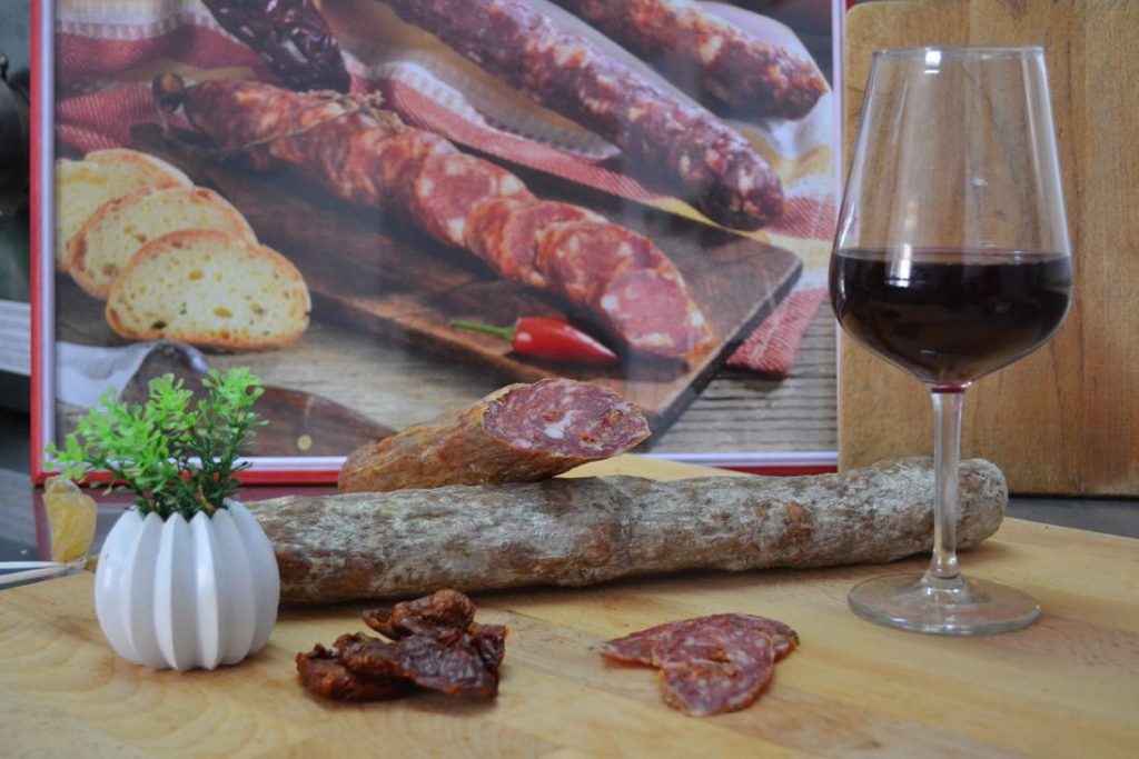 Salame con Pomodoro Secco 17,00 €/Kg