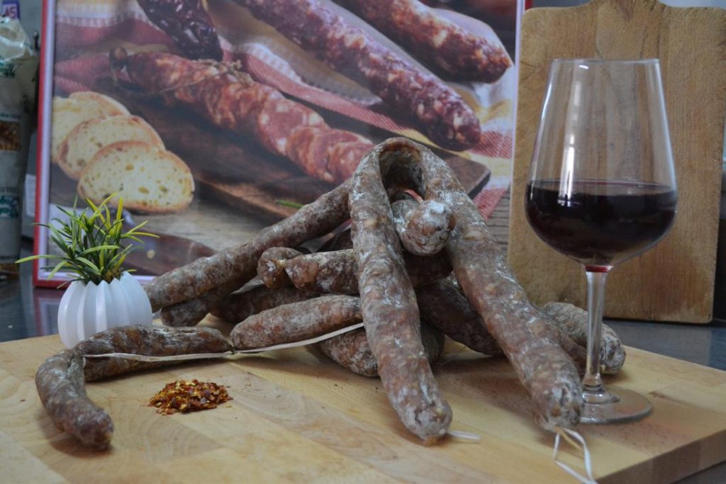 Salsiccia piccantina 12,50 €/Kg