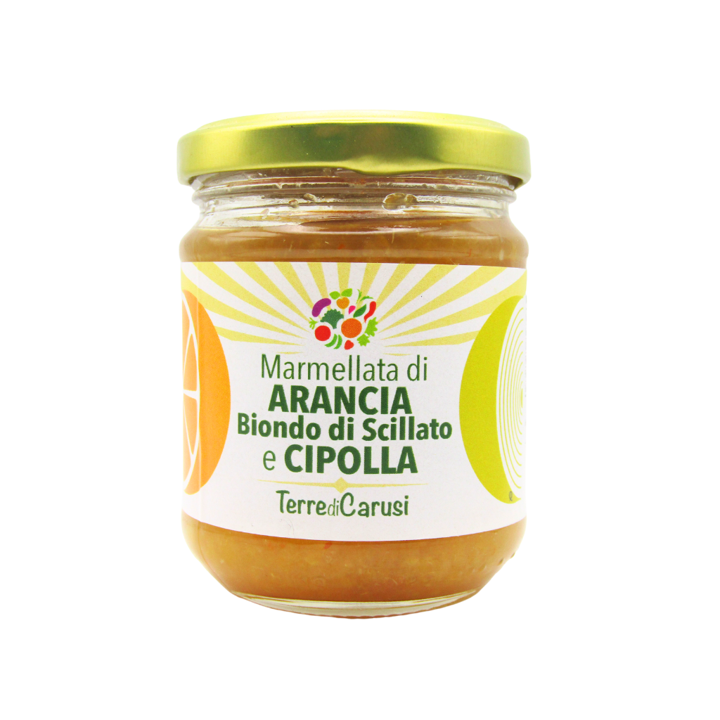 Marmellata di Arancia Biondo di Scillato e Cipolla